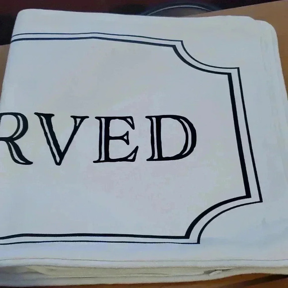 ☆☆☆Pillow cover "Reserved" - Picture 6 of 8